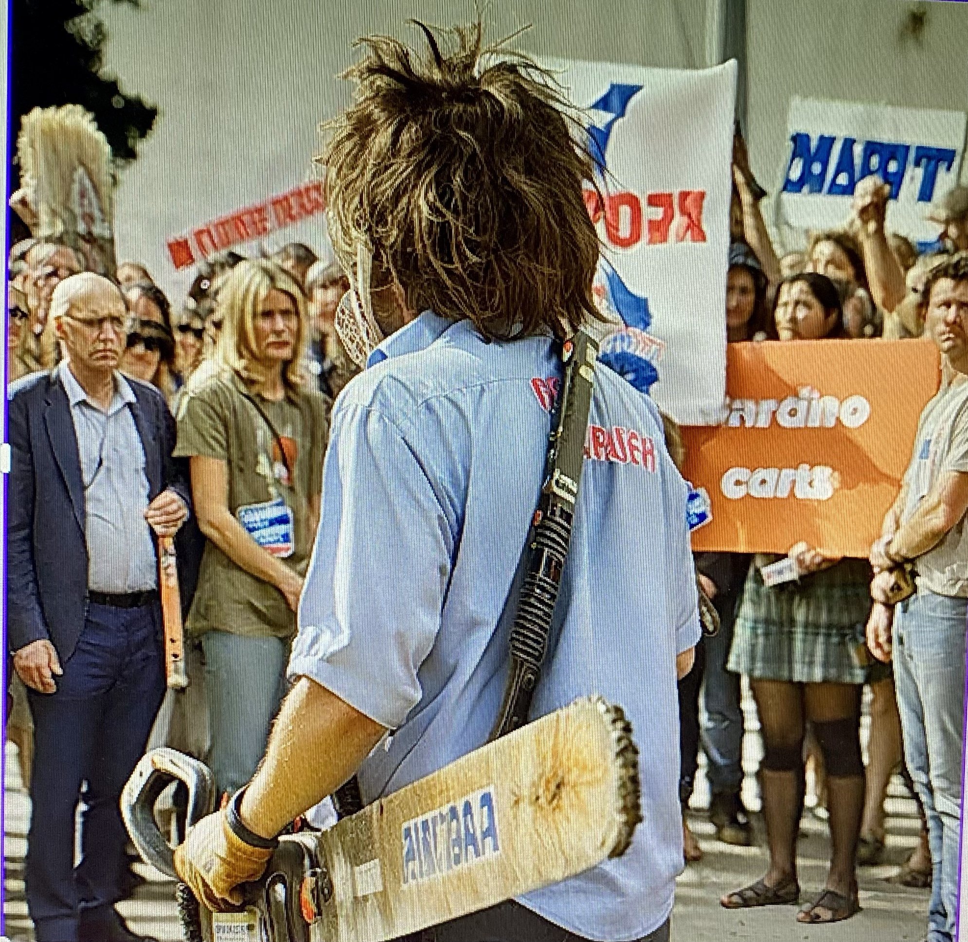 Un velo nero copre l'Argentina